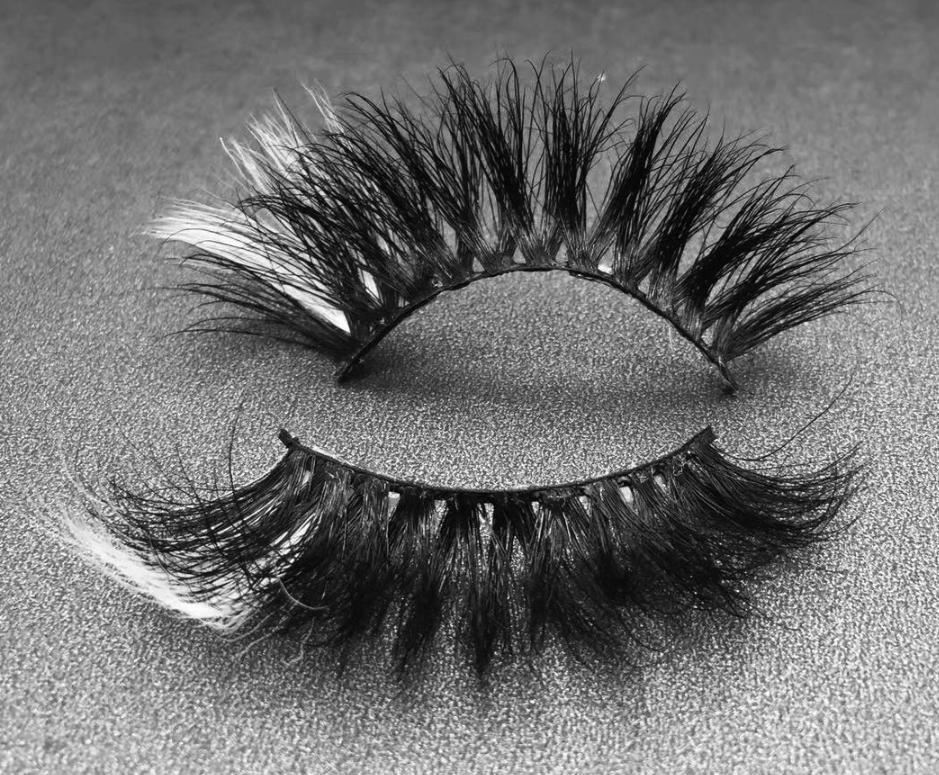 white mink eyelashes