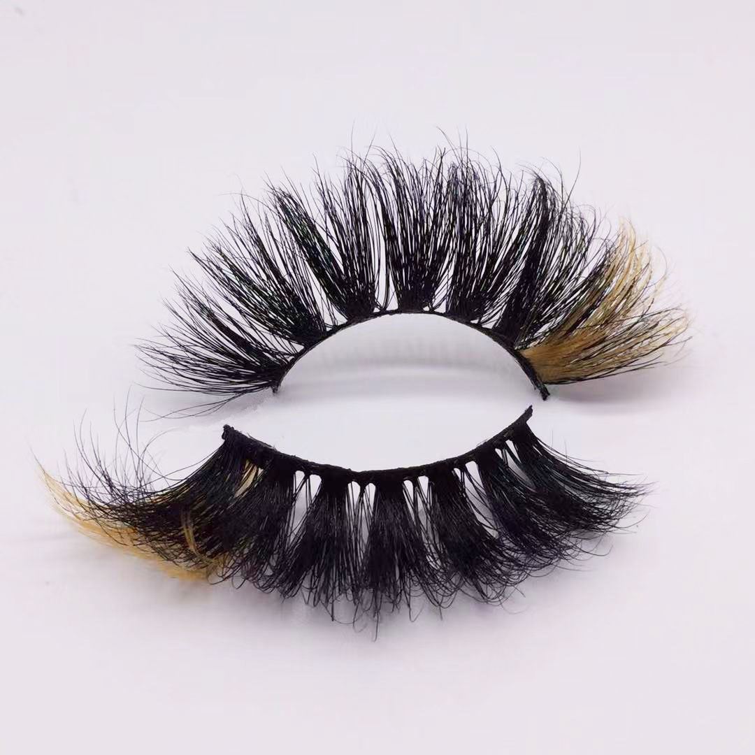 yellow mink lashes